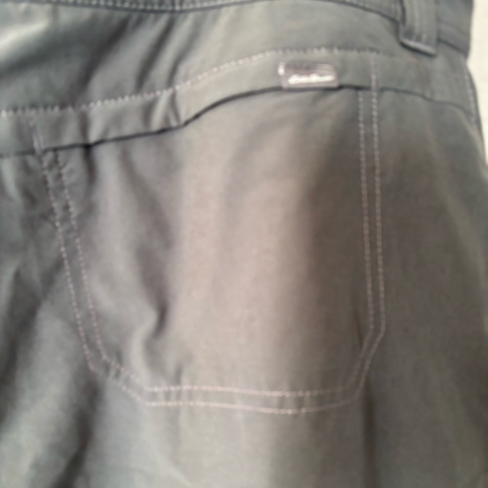 Eddie Bauer Women's Plus Size 18 Gray Skort with lining‎ and pockets. - Picture 5 of 7